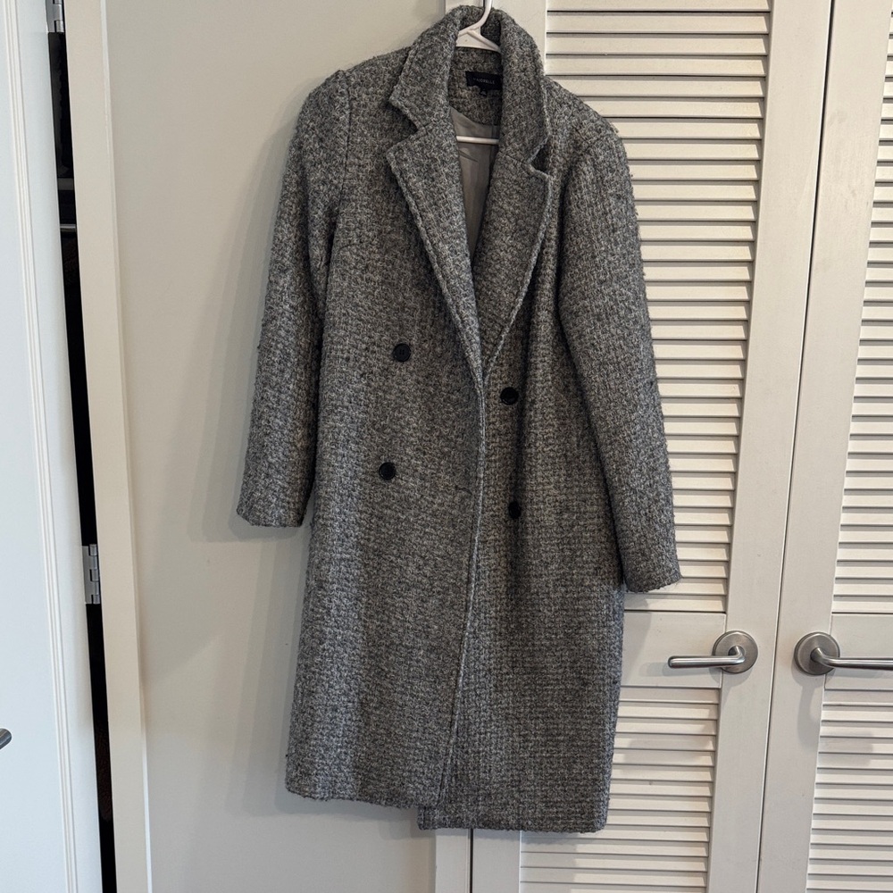 Majorelle Dorset grey coat